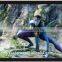 16 9 frame screen with aluminium frame matte white screen and velet cover