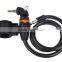 hot selling good quality anti-theft bicycle cable lock spiral lock