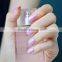 Wholesale fashion pink glitter silver nail strips decorative nail arts desgin nails supplier