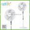 FS40-68 16" White Stand fan with 5 PP Blades
