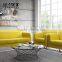 New design yellow wool fabric sofa comfortable cushion cover