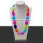 Teething Necklace Chic BPA Free fashion necklace,fashion necklaces 2016,silicone fashion necklace