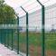 Welded wire mesh fence