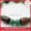 Prayer Beads Bracelet, with Heart Sutra, Red Sandalwood and Aventurine, Red Sandalwood Prayer Beads, Buddhist Bracelet