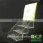 Hot selling factory price wall mounted acrylic book holder acrylic magazine rack