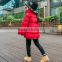 Super Red Korea Winter Coats Baby Warm USA Best Selling Korea Winter Coats