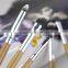 11 pcs Wood Handle Makeup Cosmetic Eyeshadow Foundation Concealer Brush Set