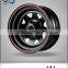 15x8 Steel Wheel Spoke Chrome