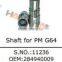 SHAFT FOR PM G64 OEM 284940009 Concrete Pump spare parts for Putzmeister Zoomlion Sany