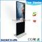 China advertising supplier 42 inch rotating mobile board stand lg screen digital signage hardware