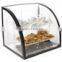 Acrylic Food Display Case Plastic Trays, Black Frame