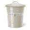 Clay Colored Galvanised Steel Mini Composting Container