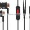 OEM high quality earphone/headphone/earbuds with mic