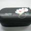 GC- New muti color PU leather silk-screen hardshell EVA cosmetic bag