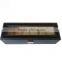 Plain black pu Mens Watch Box 6 installed can be customized