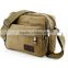 Canvas Vintage School Satchel Messenger Military Men's Shoulder Leather Bags