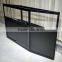 Aluminum Frame,MDF Board Folding Showcas/Folable Glass Case For Display