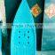 Rotomolding Roto-injected blue one piece PE plastic skimboard/Surfboard