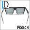 2016 summer hot shiny black flat top sunglasses oversize sunglasses for customization
