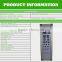 2.5m professional visual acuity chart "C letters and aluminum frame"