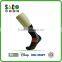 Red Three Stripes Red Well Crib Pattern Black Nylon Sport Socks