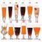 Innovative lead-free glass salad juice cup drinks cup of ice cream milkshake cup popular.