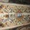 Italian Cream marble Pietra Dura Table Top, semi precious stone dinning tables
