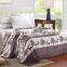 High quality fashion bedding design print bedding set, quilt