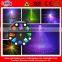 MixLEDLaser 8*3W White LED Strobe + 5*3W RGBWY LED Effect + 150mW RG 8Gobo Laser Light | 3 in 1 Led Lights Laser