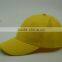 Yellow blank baseball cap,best selling Baseball cap