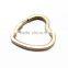 Custom Heart-shaped Metal Key Ring