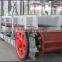 Heat resistant carbon steel apron conveyor