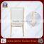 White PU Leather Wood Design Hotel Chair
