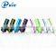 New arrival customize Colorful mini Universal car charger , single usb car charger for mobile phone