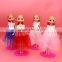 Export japan 18cm 26cm mobile phone chain wedding dress korean dolls pendant key chain custom