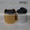 yuyao high quality 24mm plastic aluminum silver golden disc top cap wholesale