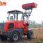 Everun Brand 1.2 Ton Mini Snow Bucket Wheel Loader With New Rear Bumper