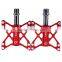 1 Pair SETSAIL 068 Mountain Bike Pedals MTB Road Cycling Bearing Pedals Suitable BMX Flat with Butterfly Shape Bicycle Parts