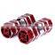 Paired Outdoor Non-slip Column Shape Aluminum/Alloy BMX MTB Bicycle Pedal for Crazy Rider Bike Accessories