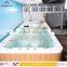 Factory Directly selling Swin Spa Pool Endless Deep Swim Spa Acrylic Two Room Swimming Pool