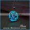 Summer Elegant Night Light Glow In Dark Luminous Rose Flower Pendant Necklace