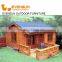 Wholesale price China factory Garden luxury prefab wood houses