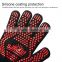 Non-Slip Kitchen Oven Mitts Heat Proof Gloves, Insulated Potholder for Cooking, Baking, Barbecue