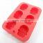 Snowman baking mold | silicone muffin pan | silicone cake moulds