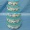 Hot sale enamel food container 3pcs 5pcs mixing bowl storage bowl
