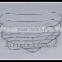 chrome plating metal storage shelf