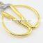 High Quality Mini Stainless Steel Blade Gold Plating Handle Sewing Scissors