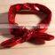 elastic fabric bow flower headband for kids hair accessories