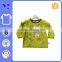 Bear map pattern back botton lovely comfortable cotton children t-shirt