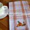 wholesale cheap 100% cotton plaid waffle weave dish towels